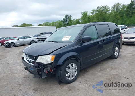 2013 Dodge Grand Caravan Sxt из США, поврежденный, VIN 2C4RDGCGXDR715330